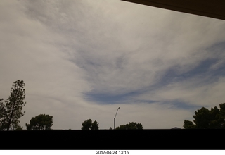 clouds outside our office