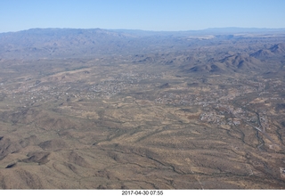 aerial mountains