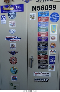 EAA Chapter 1217 MayDay - hangar stickers