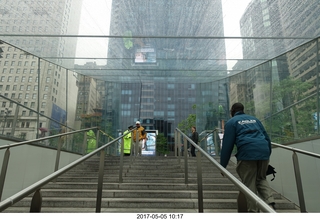 stairs to street in Philly