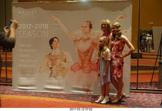 Phoenix Symphony Hall + Ballet Arizona poster + posers