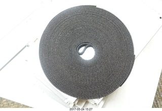 roll of electrical tape that looks like a weight plate