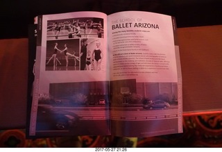 Orpheum Theater - Ballet School of Arizona program