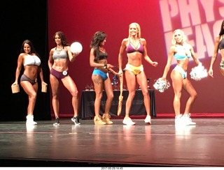 Mesa Arts Center - International Physique League (IPL) show - 4 Caitlin Heck and 5 Debbie Leedy