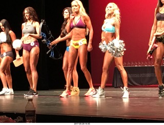 Mesa Arts Center - International Physique League (IPL) show - 4 Caitlin Heck and 5 Debbie Leedy