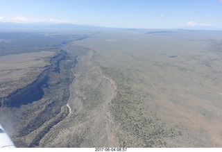 aerial - Colorado - small canyon