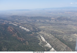 aerial - Colorado - solar power array