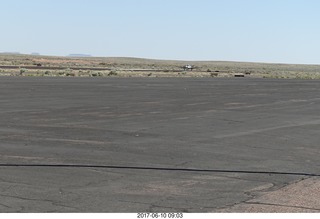 63 9qa. Beech Bonanza landing at Holbrook Airport (P14)