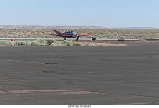 Beech Bonanza at Holbrook Airport (P14)