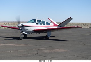 Beech Bonanza at Holbrook Airport (P14)