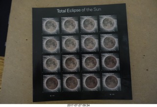 eclipse - Xi'an - Wild Goose Pagoda - personal stamp
