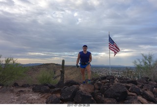 Adam atop Thunderbird Mountain