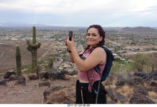 Elba atop Thunderbird Mountain