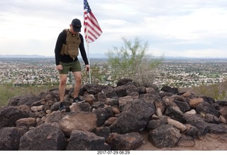 Adam atop Thunderbird Mountain