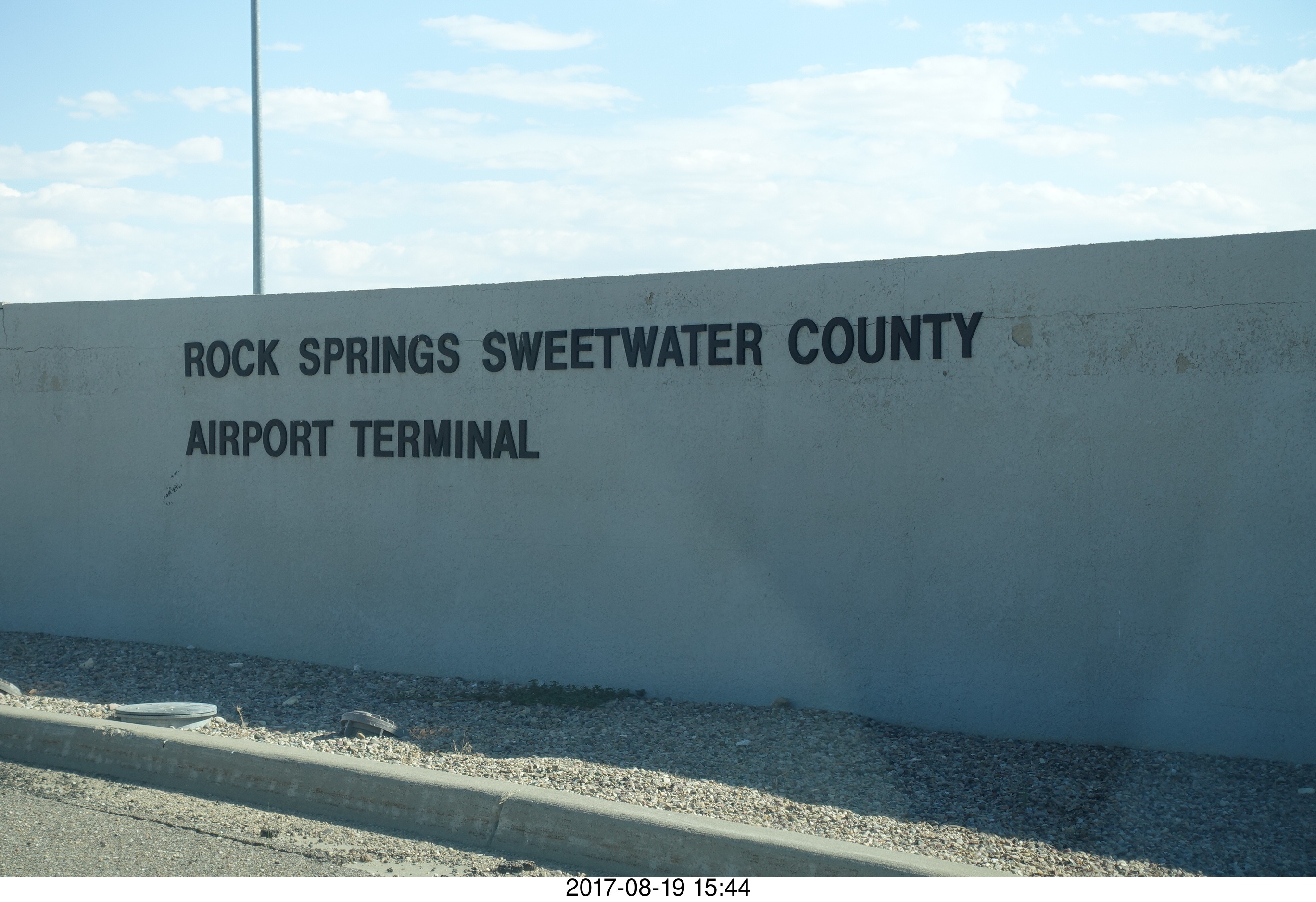 Rock Springs airport terminal