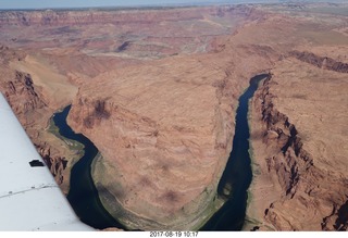 56 9sk. aerial - Grand Canyon near Page - Horseshoe Bend