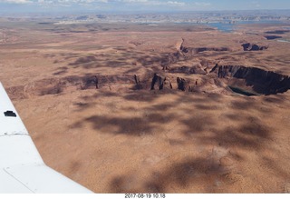 57 9sk. aerial - Grand Canyon near Page - Horseshoe Bend