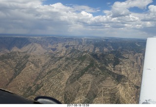 192 9sk. aerial - Book Cliffs - Desolation Canyon