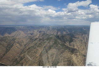 193 9sk. aerial - Book Cliffs - Desolation Canyon