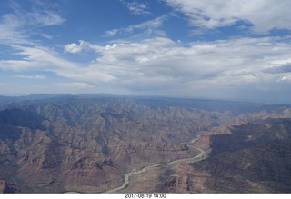 196 9sk. aerial - Book Cliffs - Desolation Canyon