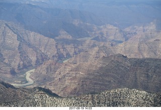 199 9sk. aerial - Book Cliffs - Desolation Canyon