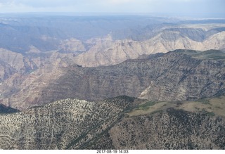 200 9sk. aerial - Book Cliffs - Desolation Canyon