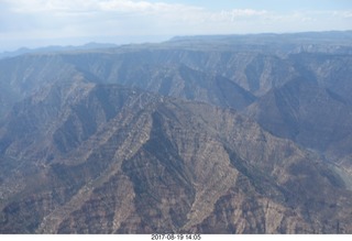 206 9sk. aerial - Book Cliffs - Desolation Canyon