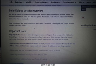 1 9sl. dire eclipse warning  for pregnant women