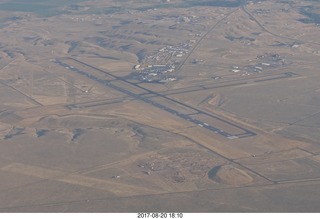 105 9sl. aerial - Riverton Airport (RIW)