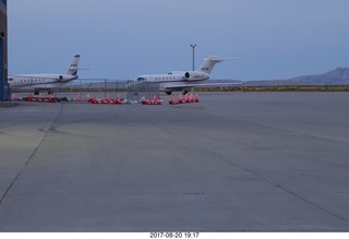 131 9sl. Rock Springs Airport (RKS) - big airplanes