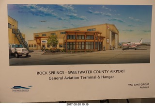 132 9sl. Rock Springs Airport (RKS) artist drawings