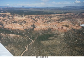 34 9sn. aerial - Bryce Canyon amphitheater