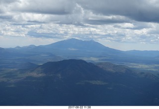 70 9sn. aerial - Humphries Peak