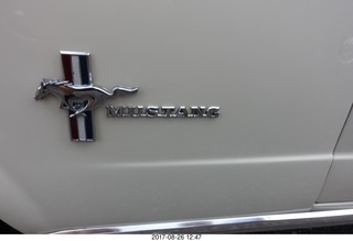 25 9ss. Flagstaff Airport car show - Mustang