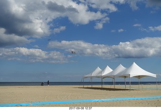 Belmar Boardwalk - beach - banner-towing airplane