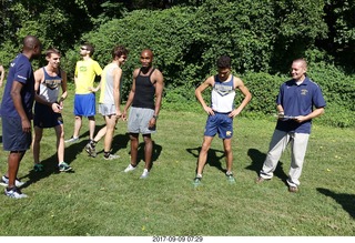 Cheltenham Cross Country CHS-XC - Curtis Arboretum - pre-race