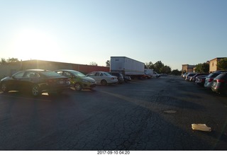 northeast philly - motel 6 parking lot