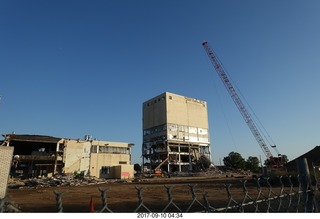 Northeast Philadelphia - Roosevelt Boulevard - old Nabisco / Kraft factory being torn down