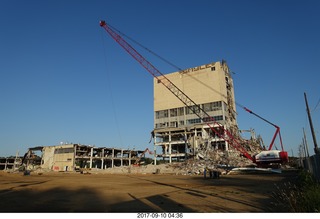 Northeast Philadelphia - Roosevelt Boulevard - old Nabisco / Kraft factory being torn down