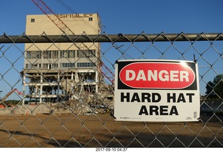 Northeast Philadelphia - Roosevelt Boulevard - old Nabisco / Kraft factory being torn down