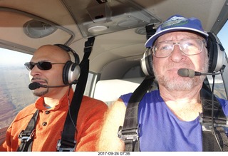 Ramon Diaz flying in N8377W and Adam