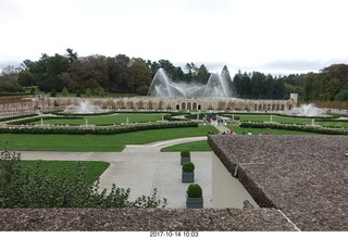 120 9ue. Longwood Gardens - fountains