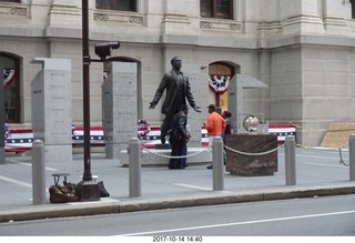Philadelphia City Hall statue