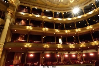 Pennsylvania Ballet - Carmina Burana - ceiling of the Academy of Music