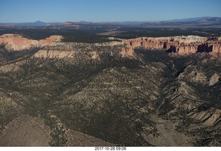 aerial - Bryce Canyon amphitheater