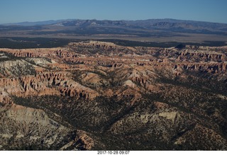 aerial - Bryce Canyon amphitheater