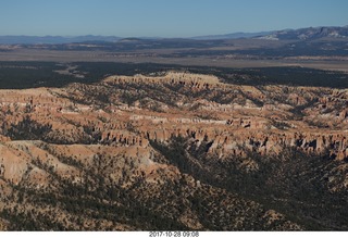 aerial - Bryce Canyon amphitheater