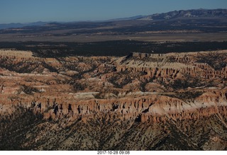 aerial - Bryce Canyon area