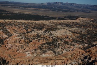 aerial - Bryce Canyon