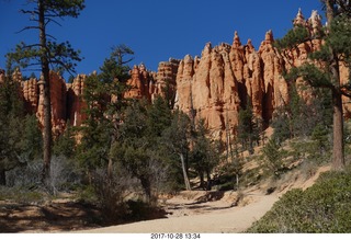 Bryce Canyon National Park hike - Wall Street trail